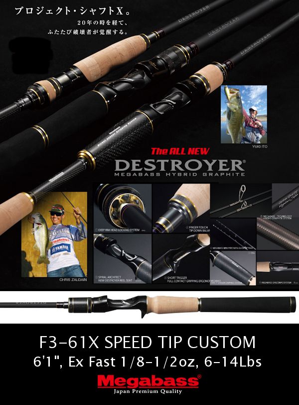 New DESTROYER F3-61X Speed Tip Custom [Only UPS]